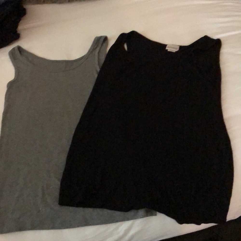 Two maternity tank tops